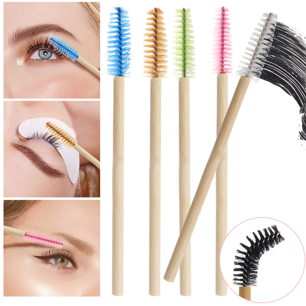50/100Pcs Bamboo Handle Eyelas - Eyelash Extension London review and price