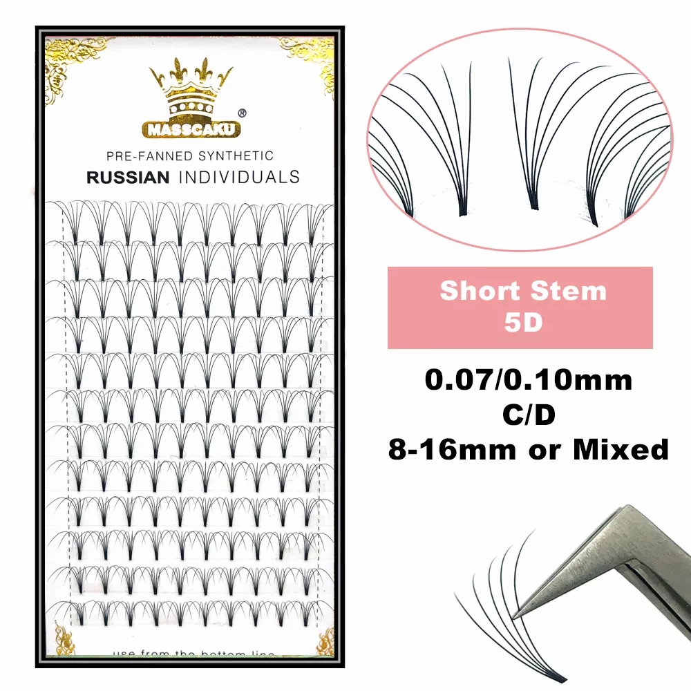 MASSCAKU Premade Russian Volum - Eyelash Extension Russian review and price