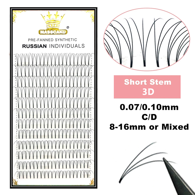 MASSCAKU Premade Russian Volum - Eyelash Extension Russian review and price