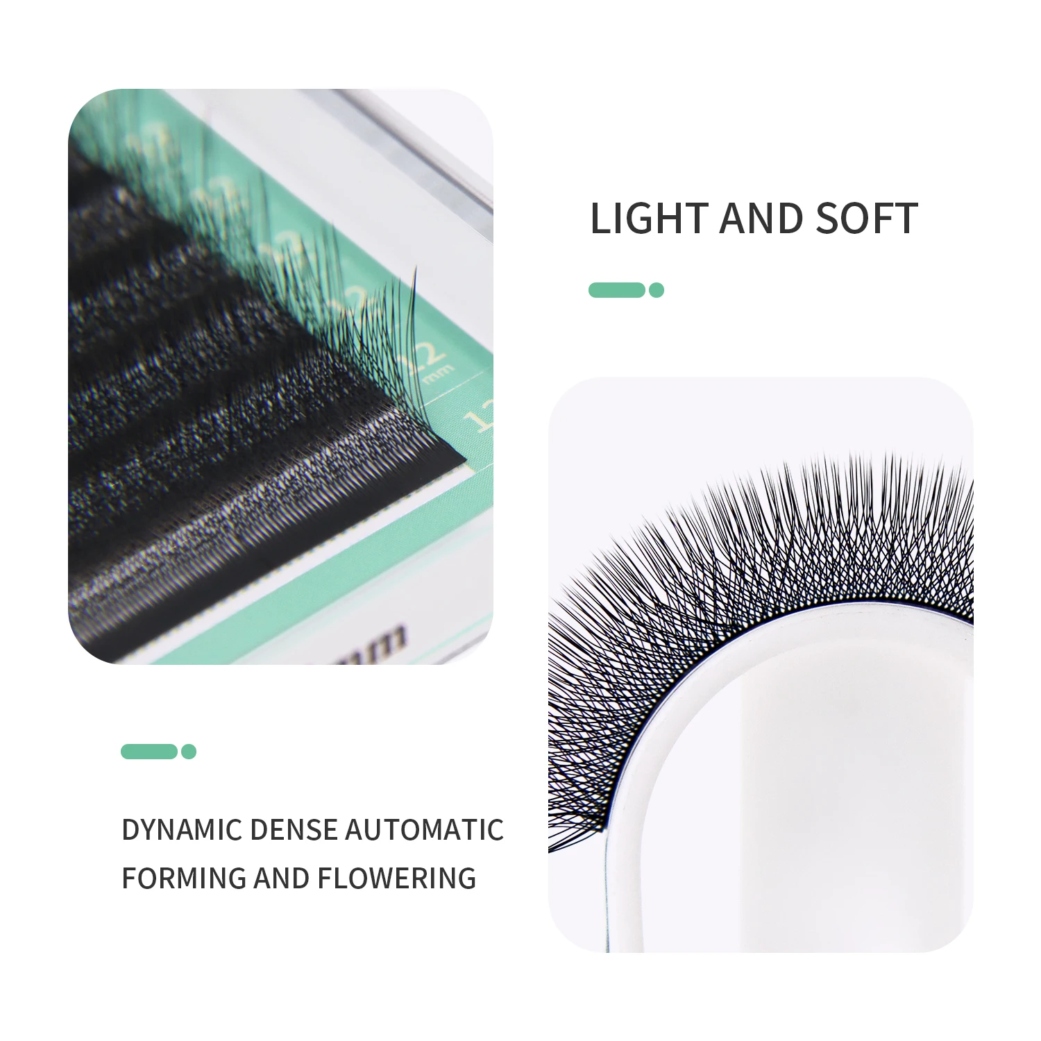 GLAMLASH 4D W Shape Eyelash Ex - Eyelash Extension Human Hair review and price