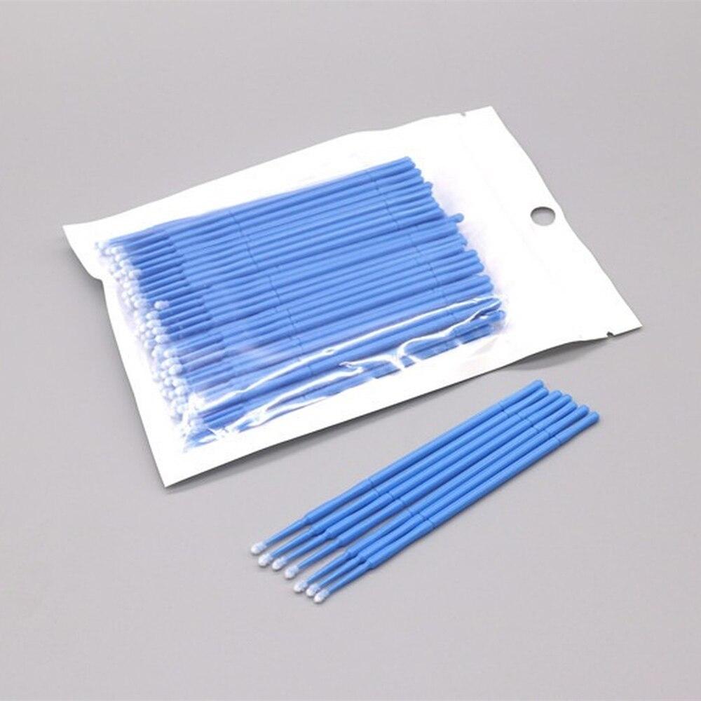 100pcs/lot Micro Brushes Make  - Eyelash Extension Look review and price