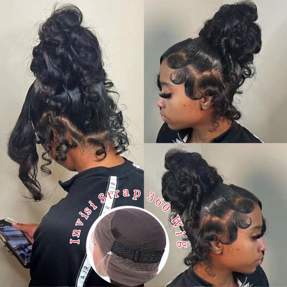 HD 360 Full Lace Wig with Invi - Eyelash Extension Natural Look review and price