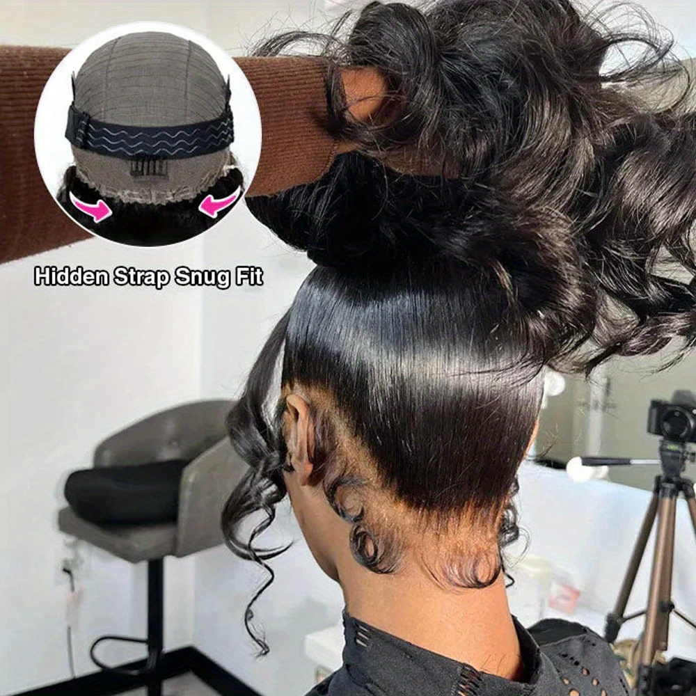 HD 360 Full Lace Wig with Invi - Eyelash Extension Natural Look review and price