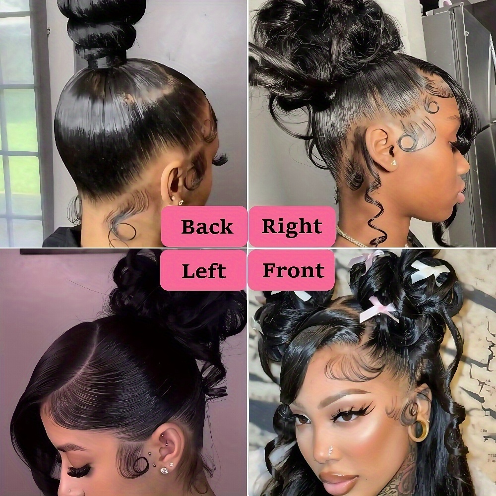 HD 360 Full Lace Wig with Invi - Eyelash Extension Natural Look review and price