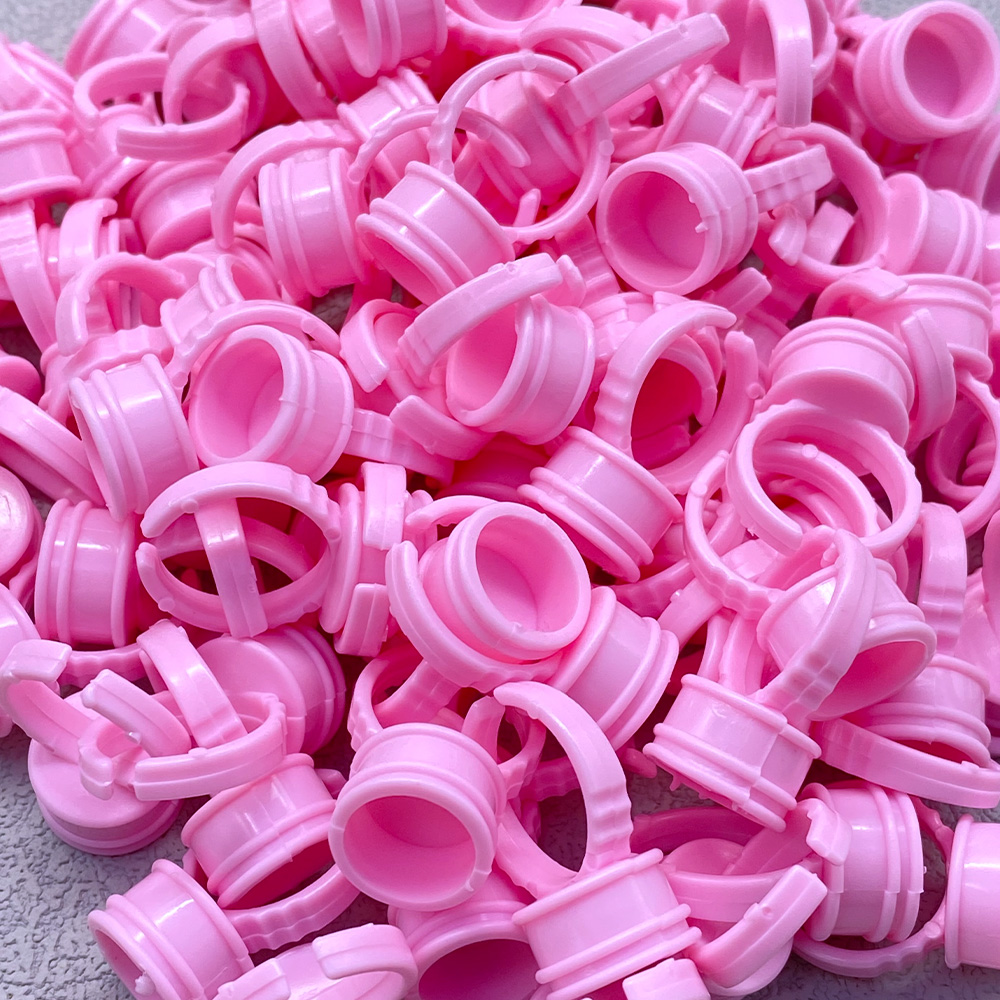 100Pcs Glue Rings For Lashes G - Eyelash Extension Look review and price