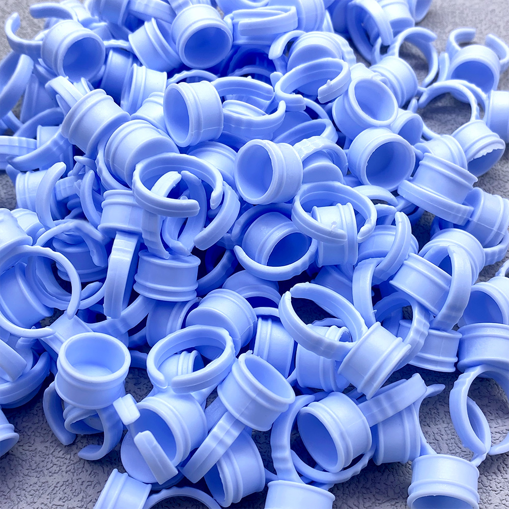 100Pcs Glue Rings For Lashes G - Eyelash Extension Look review and price