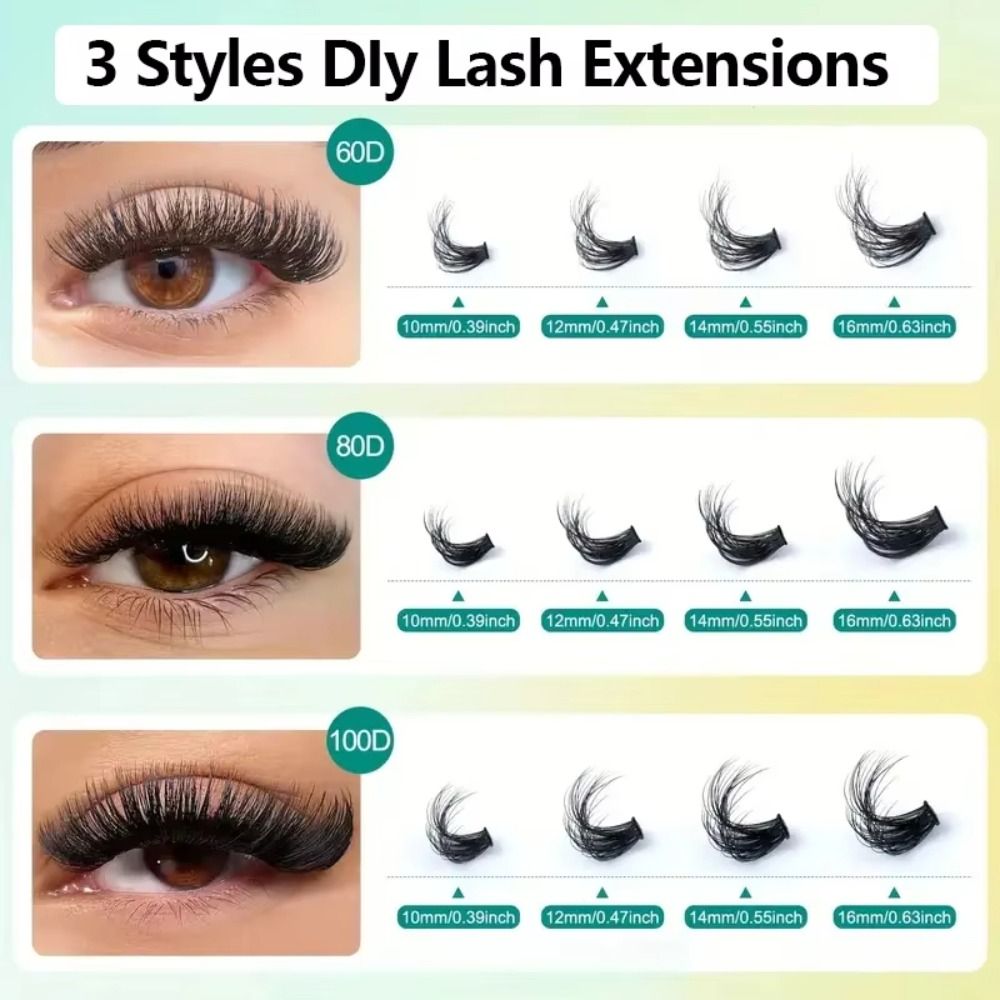 Natural Look False Eyelashes B - Eyelash Extension Look review and price