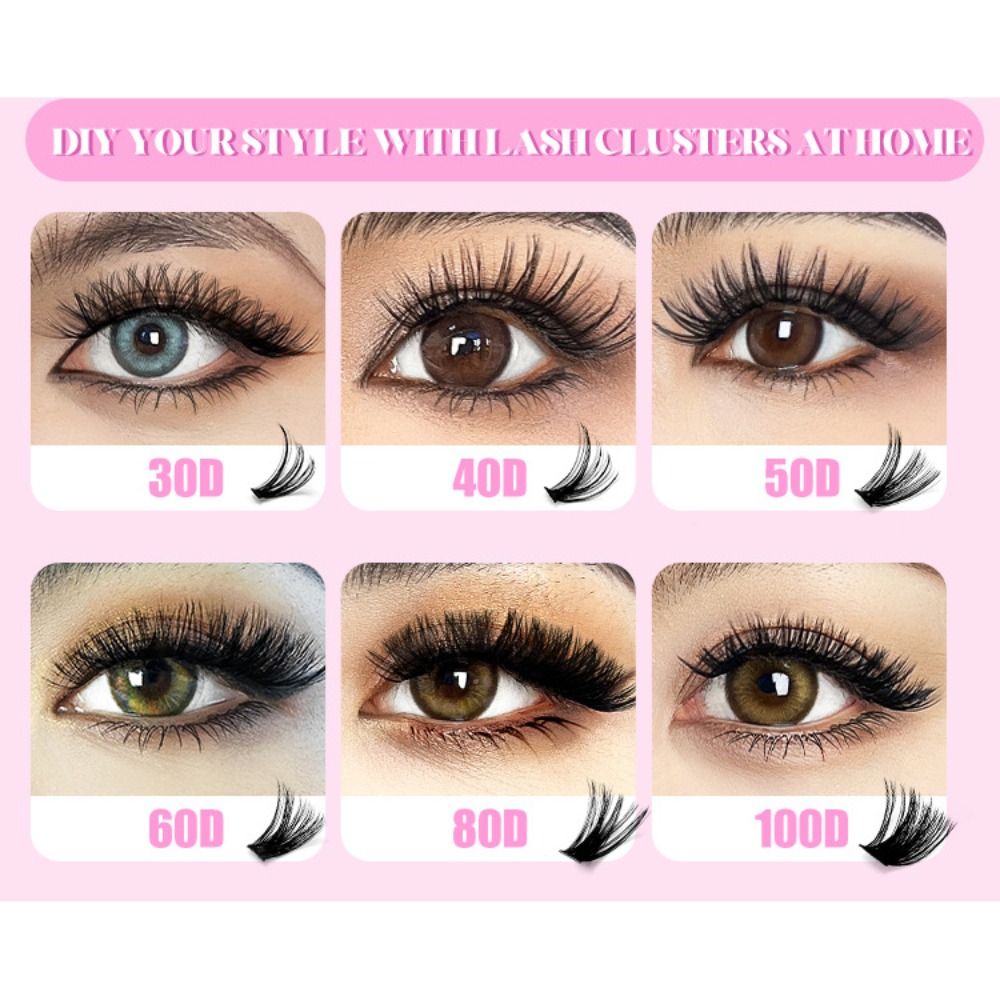 9-16mm Length False Eyelashes  - Eyelash Extension Look review and price