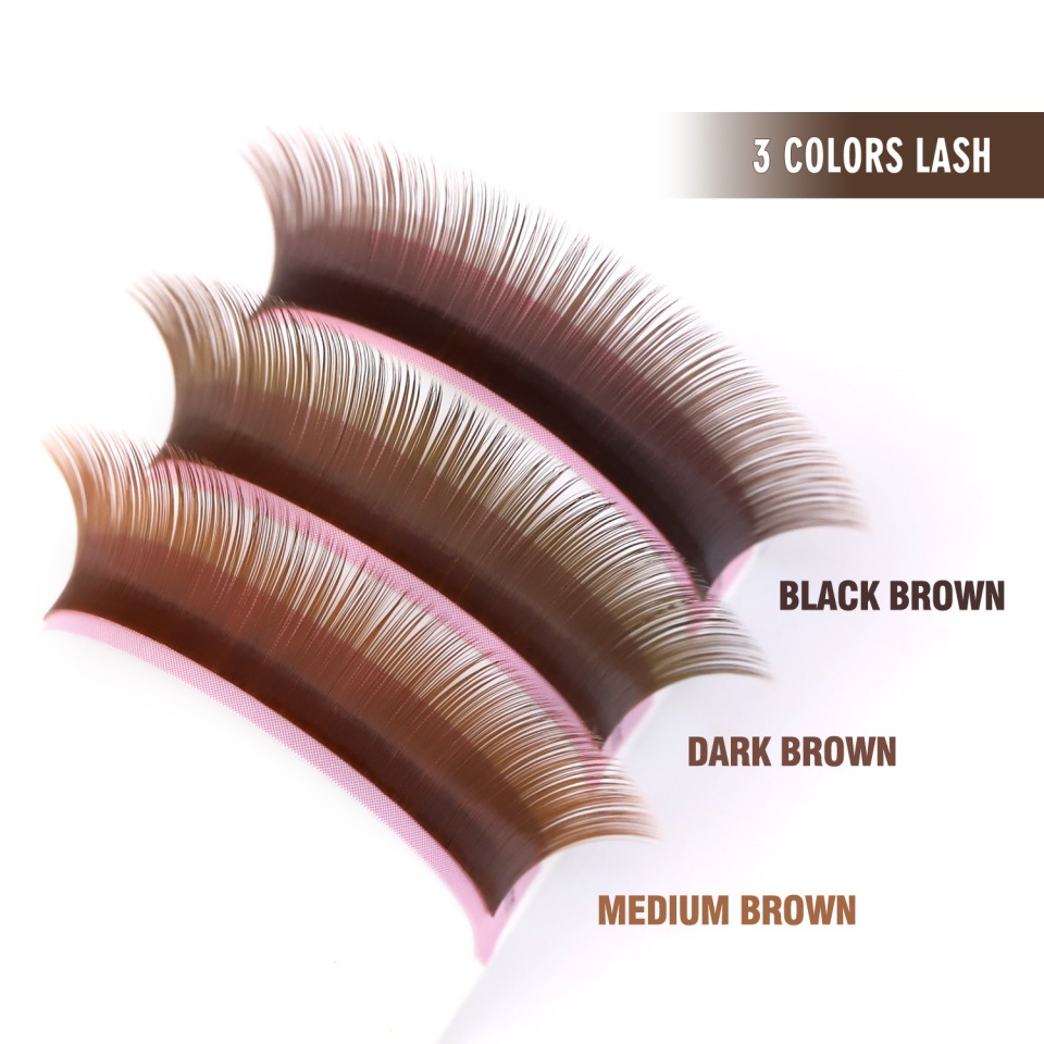 Lashprofessor J L M Curl Brown - Eyelash Extension Russian review and price
