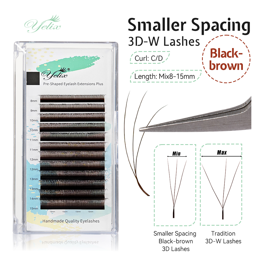 Yelix 3D W Shape Eyelashes 0.0 - Eyelash Extension For Asian Eyes review and price