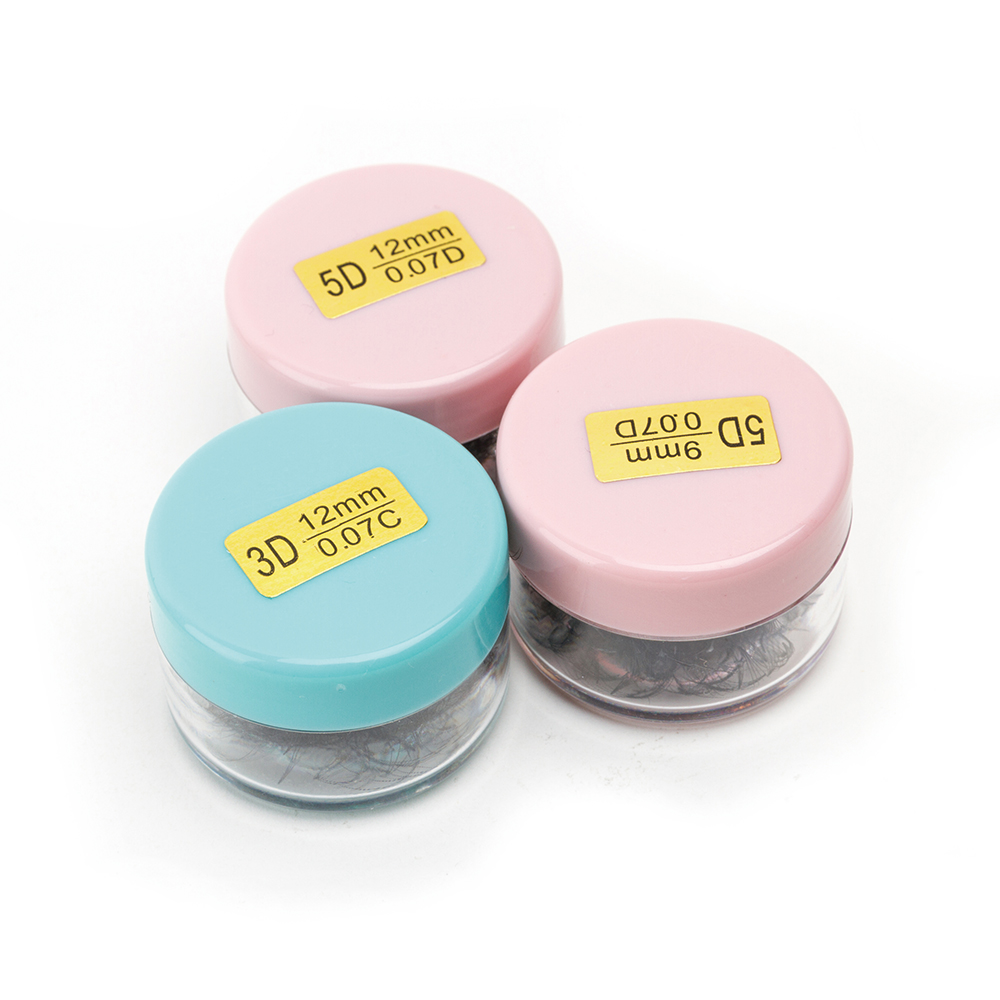1 Jar 300 Mega Fans Pro Point  - Eyelash Extension Russian review and price