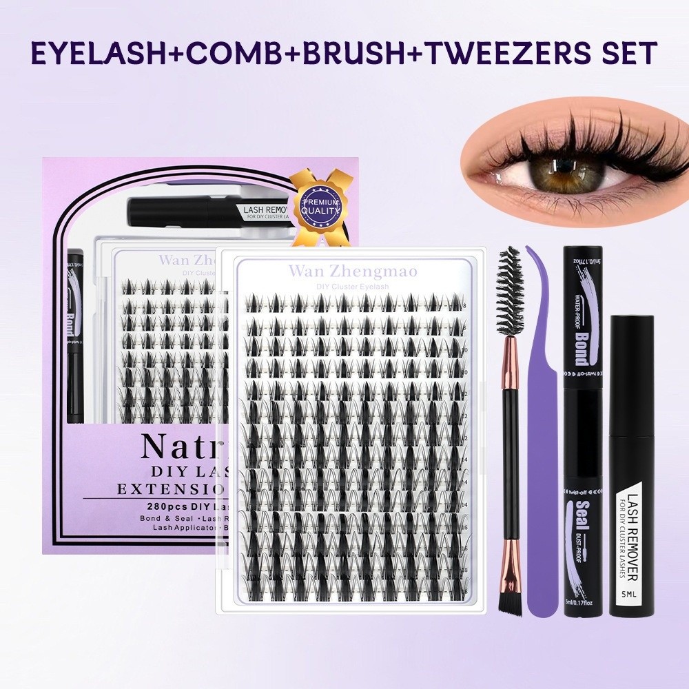 8-18mm Length False Eyelashes  - Eyelash Extension Look review and price