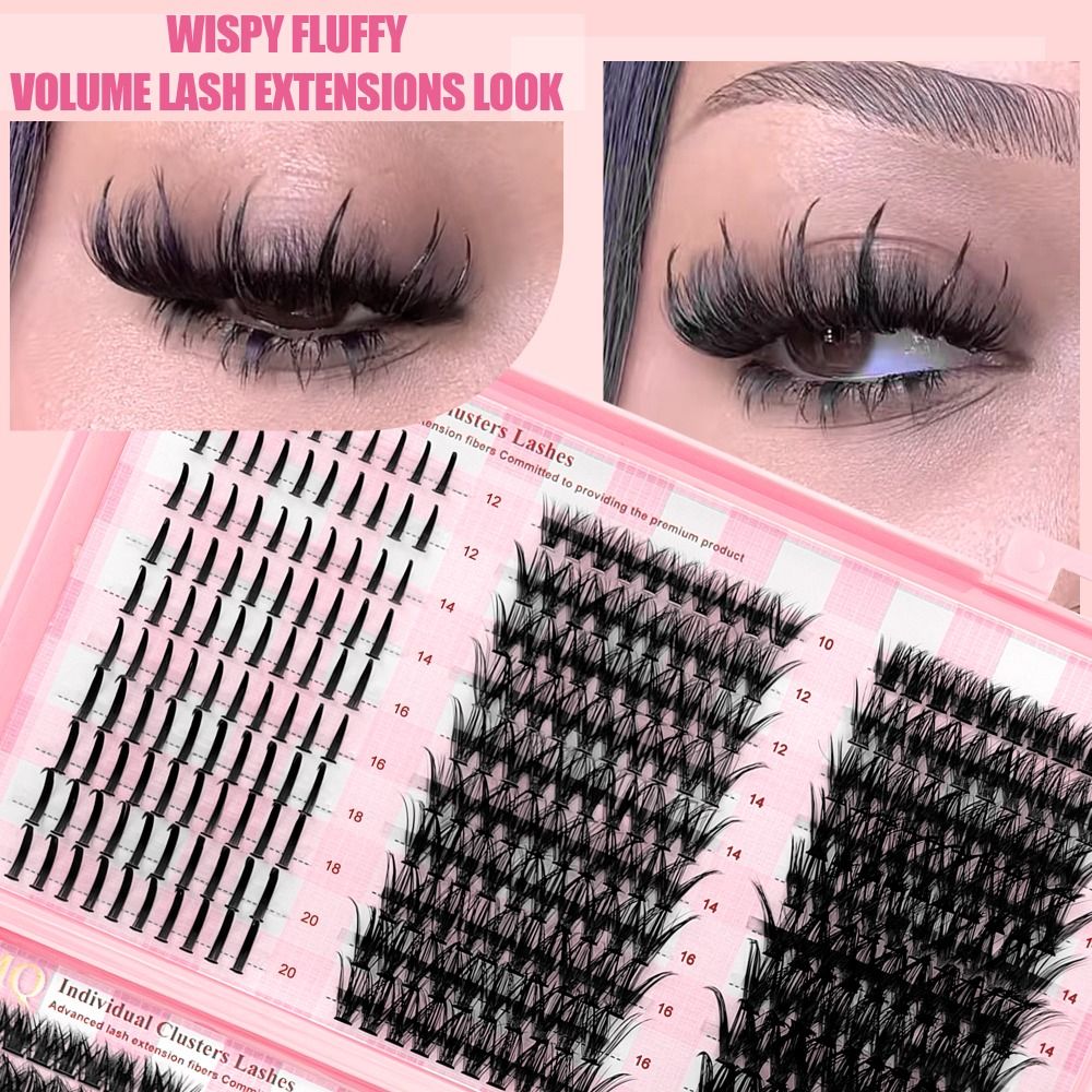 9-16mm Length False Eyelashes  - Eyelash Extension Look review and price