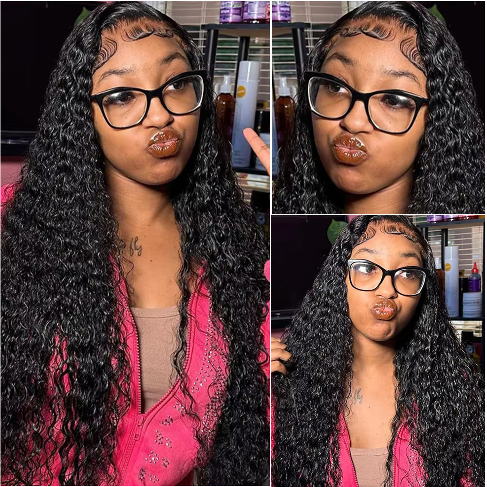 Deep Wave 13x6 HD Lace Frontal - Eyelash Extension Natural Look review and price