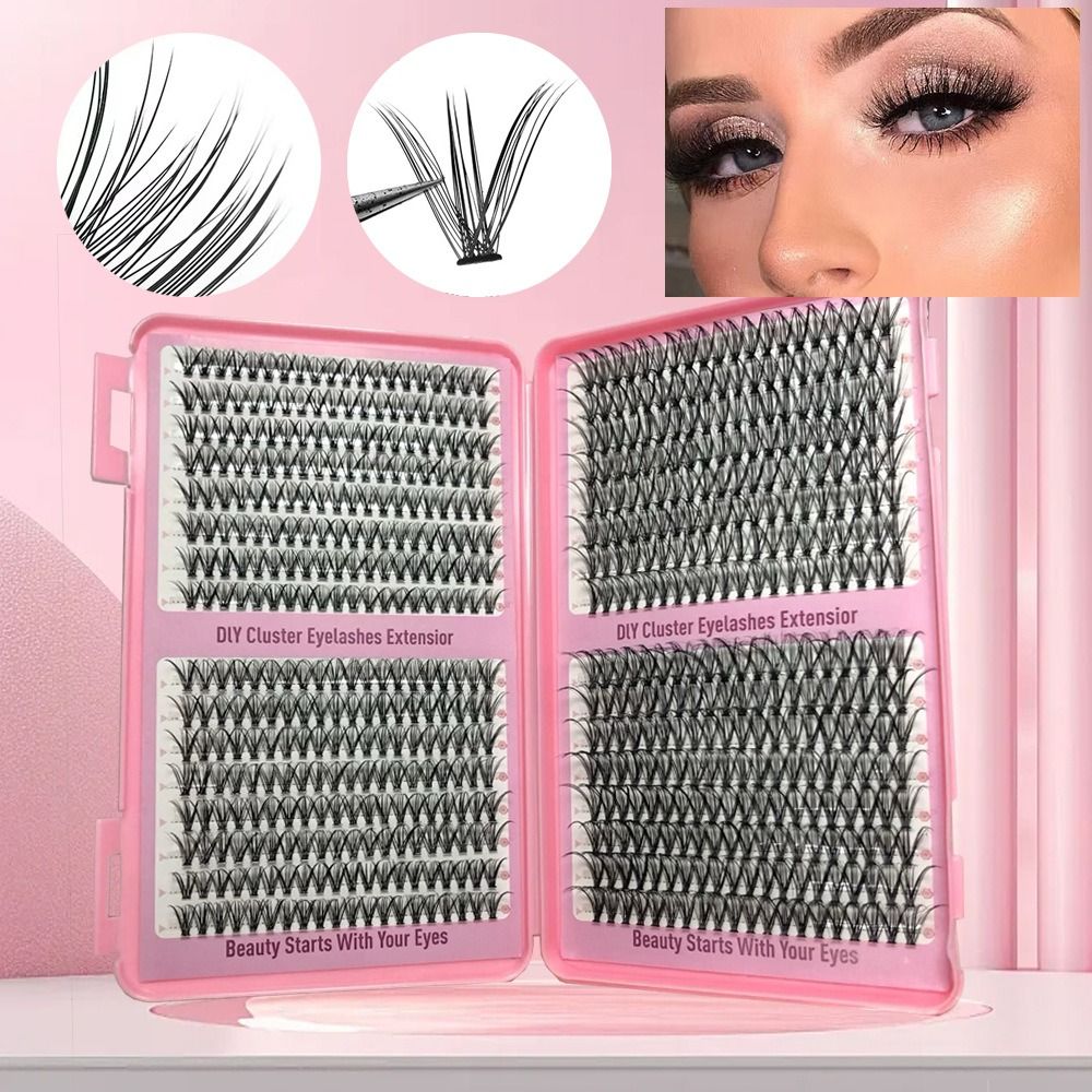 New Thick Long False Eyelashes - Eyelash Extension Look review and price